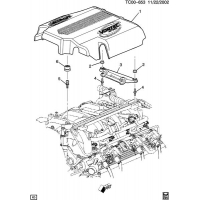 (TC00-653) - 2003-2007 CK2,3 INTAKE MANIFOLD SHIELD/COVERS (L18/8.1G)