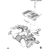 (TC00-668) - 2004-2006 CK2,3 INTAKE MANIFOLD SHIELD/COVERS (LLY/6.6-2)