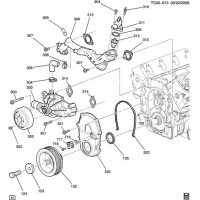 (TC00-613) - 2001-2007 CK2,3   -8.1L V8  3   & COOLING   (L18/8.1G)