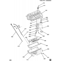 (TC00-614) - 2001-2007 CK2,3   -8.1L V8  4 ,PAN &   (L18/8.1G)