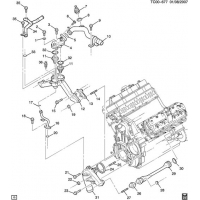 (TC00-677) - 2004-2005 CK   -6.6L V8 DIESEL WATER PUMP &   (LLY/6.6-2)