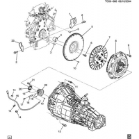 (TC00-688) - 2003-2005 CK1 CLUTCH (LR4/4.8V, MG5,TZ0)