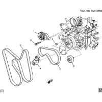 (TC01-635) - 2001-2007 CK2,3  /ACCESSORY DRIVE (L18/8.1G)