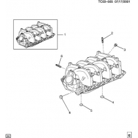 (TC03-505) - 2001-2007 CK2,3 INTAKE MANIFOLD (L18/8.1G)