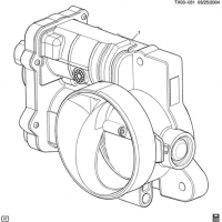 (TX03-031) - 2003-2007 CK2,3 THROTTLE BODY (L18/8.1E)