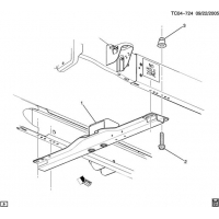 (TC04-724) - 2004-2006 C2(06) FRAME/TRANSMISSION SUPPORTS