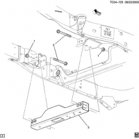 (TC04-725) - 2009      C1 FRAME/TRANSMISSION SUPPORTS (MYC,M30,TZ0)