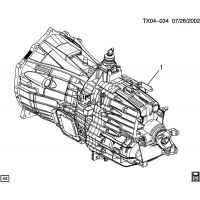 (TX04-034) - 2001-2006 CK2,3 6-   (ML6) ASSEMBLY