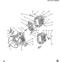 (TX04-035) - 2001-2006 CK2,3 6-   (ML6)  1 CASE & ASSOCIATED PARTS