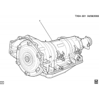 (TX04-301) - 2001-2007 CK1,2,3    (MT1)  1 (4L80-E) ASSEMBLY