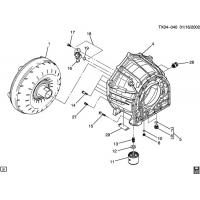 (TX04-040) - 2001-2005 CK2,3    (M74) (ALLISON 1000 SERIES) CONVERTER