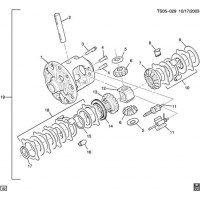 (TS05-029) - 2004-2005 CK2   / 9.50 RING GEAR  2 DIFFERENTIAL/LOCKING(G80,EXC (NYS))
