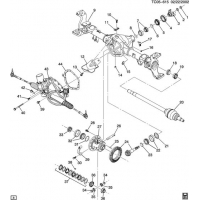 (TC05-615) - 2003-2005 CK2(06)   / 9.75 RING GEAR  1 (QUADRASTEER)(NYS)