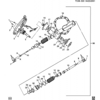 (TC06-500) - 2005      CK2(06)    /RR AXLE (QUADRASTEER NYS)