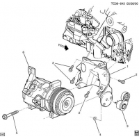 (TC09-643) - 2001-2007 CK2,3   MOUNTING (L18/8.1G)