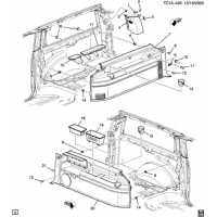 (TC16-435) - 2003-2006 CK159(06) /INTERIOR-BODY SIDE QUARTER DETAIL (CADILLAC Z75)