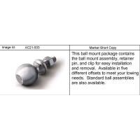 (AC21-533) - 2001-2007 CK1,2,3 BALL PKG/TRAILER HITCH