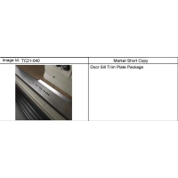 (TC21-040) - 2002-2005 CK1,2(06-36) SHIELD PKG/DOOR SILL (Z75)