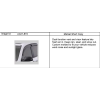(AC21-819) - 2007-2009 CK1,2,3 VENTVISOR PKG/SIDE WINDOW