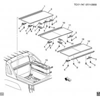 (TC17-747) - 2002-2006 CK1,2(36) TONNEAU COVER/PICKUP BOX-HARD (EN4)