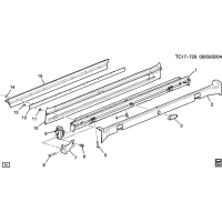 (TC17-729) - 2002-2006 CK1,2(36) MIDGATE REINFORCEMENT
