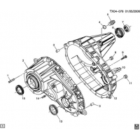 (TX04-076) - 2003-2006 K1   (NR3)  1 CASE COMPONENTS-AWD (BORG WARNER 4481)