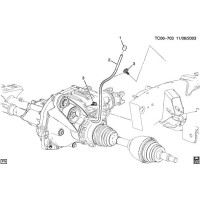 (TC06-703) - 2003-2005 K1 VENT HOSE/FRONT AXLE (NP3,NR3,NR4)