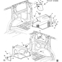 (TC16-427) - 2003-2005 CK157(06) /INTERIOR-BODY SIDE QUARTER DETAIL (CADILLAC Z75)