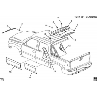 (TC17-601) - 2002-2006 K1(36)  (CADILLAC Z75)