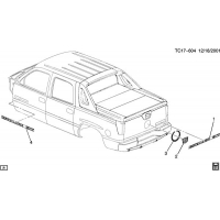(TC17-604) - 2002-2006 K159(36) NAMEPLATES (CADILLAC Z75)