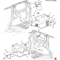 (TC16-428) - 2006      CK157(06) /INTERIOR-BODY SIDE QUARTER DETAIL (CADILLAC Z75)
