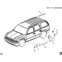 (TC17-710) - 2001-2006 CK157(06)  (G.M.C. Z88, DENALI Y91)