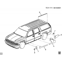 (TC17-711) - 2001-2006 CK159(06)  (G.M.C. Z88, DENALI Y91)