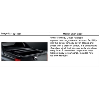 (1T21-014) - 2007-2009 CK109(36) COVER PKG/TONNEAU (POWER)
