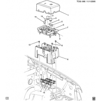 (TC02-908) - 2007-2009 CK1,2,3 BLOCK/ HARNESS JUNCTION