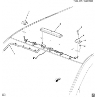 (TC02-975) - 2007-2009 CK1,2,3 / (ROOF MARKER LAMP U01)