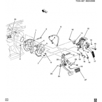 (TC04-927) - 2007      CK1,2(06-36)  (POWER ADJUSTABLE PEDAL JF4, AN3)