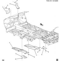 (TC03-915) - 2007      CK107(06) HEAT SHIELDS/EXHAUST