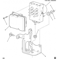 (TC04-923) - 2007-2009 CK1(06-36) BRAKE CONTROL MODULE (JD9)