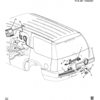 (TC16-997) - 2007-2008 CK1,2(06) CAMERA SYSTEM/REAR VIEW (UVC)