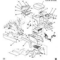 (TC16-984) - 2008-2009 CK1(06) /  1- LOWER (CADILLAC Z75, EXC PLATINUM EDITION ULT)
