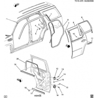 (TC16-975) - 2007-2009 CK107(06)  /SIDE REAR  1 (CADILLAC Z75)