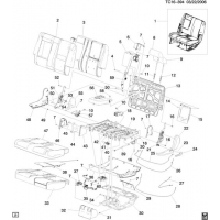 (TC16-394) - 2007      CK107(06)  /BENCH-60% SIDE (AM8, POWER FOLDING ARS)
