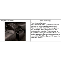 (TC21-085) - 2007-2009 CK1,2(06) STORAGE PKG/REAR FLOOR 