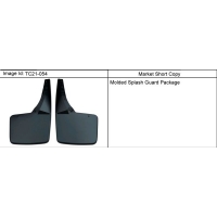 (TC21-054) - 2007-2009 CK1,2(06) /SPLASH (MOLDED) (FRONT)(NO LOGO)(FLAT BOTTOM)