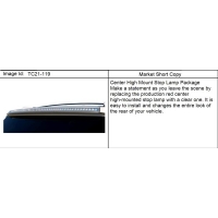 (TC21-119) - 2007-2009 CK107,109(06) LAMP PKG/CENTER HIGH MOUNT STOP(Z75)