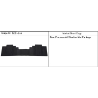 (TC21-014) - 2007-2009 CK1,2(06) MAT PKG/REAR PREMIUM (ALL WEATHER)(1 PIECE)