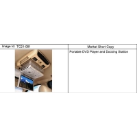 (TC21-081) - 2007-2009 CK1,2(06-36) DVD PLAYER AND DOCKING STATION PKG/PORTABLE