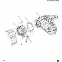 (TC04-912) - 2007-2009 K1(06-36-43)   ADAPTER (6L80 AUTOMATIC MYC)