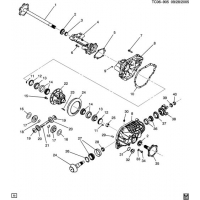 (TC06-905) - 2007      K1  /FRONT AXLE  2 (ALL WHEEL DRIVE NR3)(1ST DES)